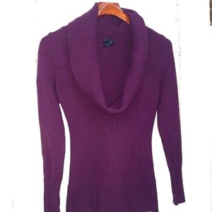Vintage Sexy sweater in eggplant